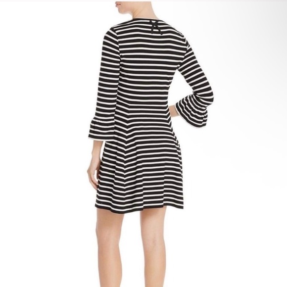 Kate Spade Broome Street Black White Striped Dress, size XS - Picture 2 of 10